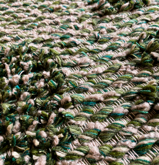 Mural textil Ana y Francis Tejedores