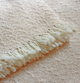 Manta de lana Ana y Francis Tejedores