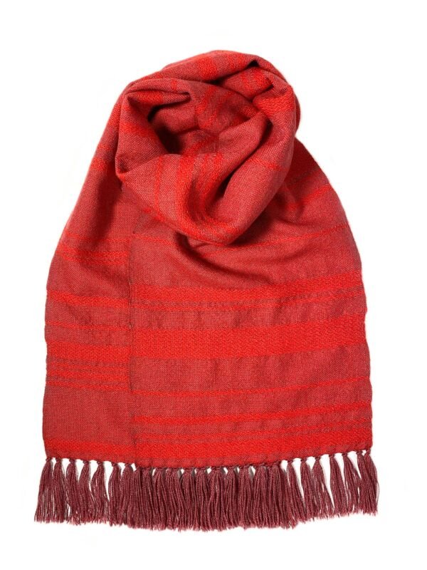 Bufanda alpaca baby y seda Ana y Francis Tejedores