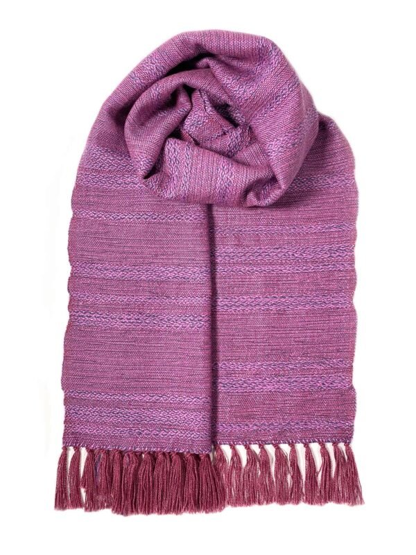 Bufanda alpaca baby y seda Ana y Francis Tejedores