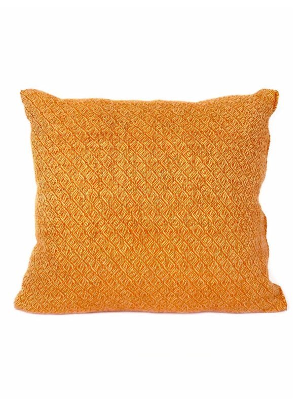 Cojín lana merino tejido a mano en telar