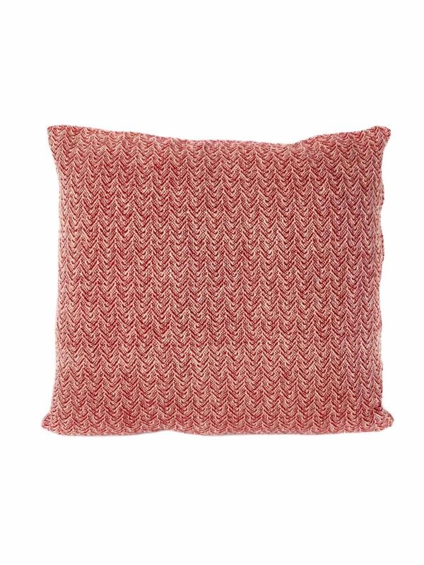 Cojín lana merino tejido a mano en telar