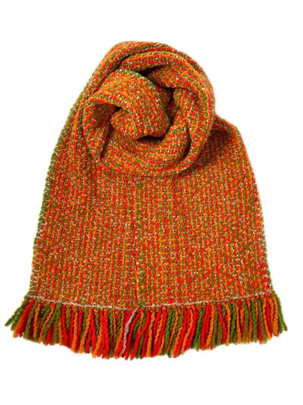 Bufanda lana merina Ana y Francis Tejedores