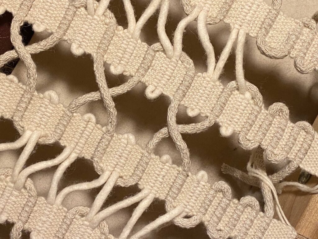 Muestra de algodón y lino I+D profesional Ana y Francis Tejedores